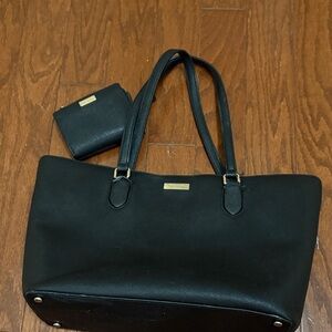 Kate Spade Black Tote with Wallet
